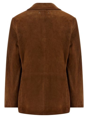 Lamb Leather Leather Women's Jacket - Golden Goose - Modalova