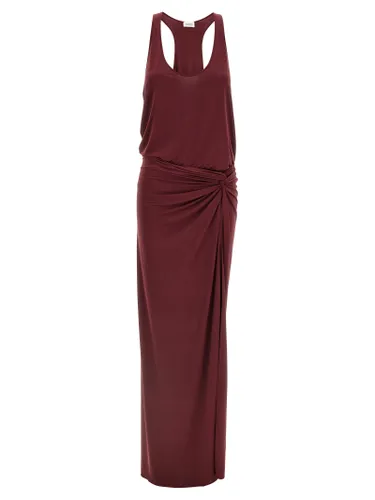 Polyester Long Women's Dress - The Andamane - Modalova