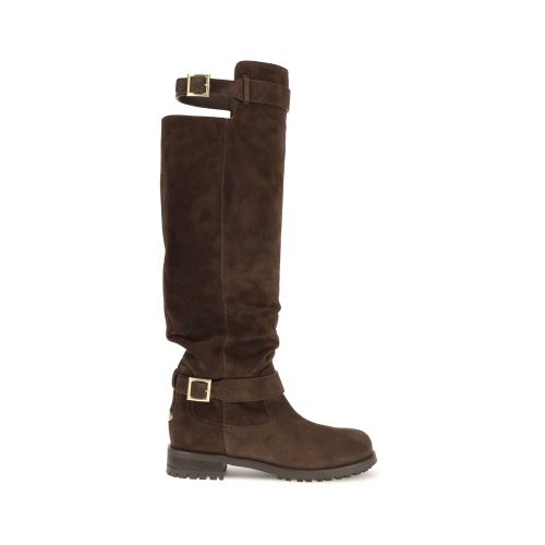 Calf Leather Bos Taurus Lace-Up Women's Boots - Jimmy Choo - Modalova