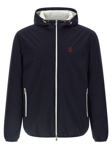 Polyamide Shell Men's Jacket - Brunello Cucinelli - Modalova