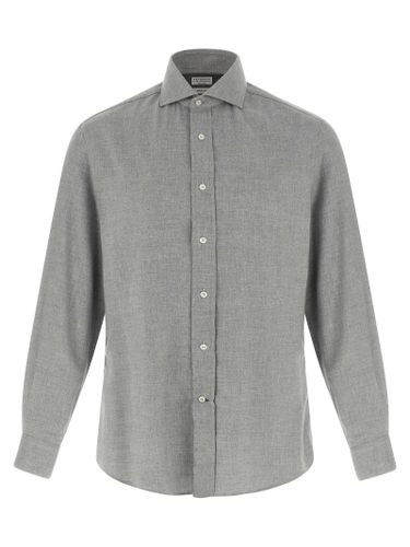 Cotton Men's Blouse - Brunello Cucinelli - Modalova