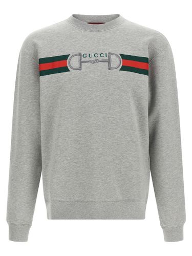 Gucci Gray Cotton Men's Sweatshirt - Gucci - Modalova