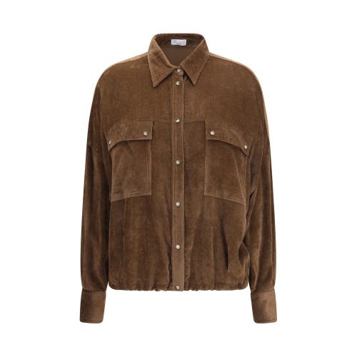 Viscose Pattern Women's Shirt - Brunello Cucinelli - Modalova