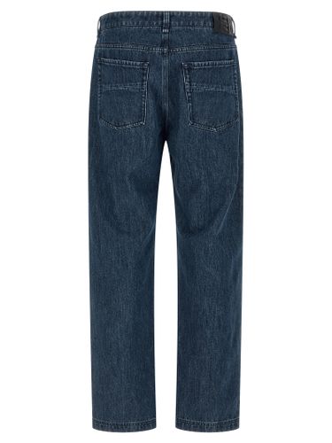 Cotton Flared Men's Jeans - Fendi - Modalova