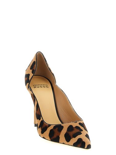 Goatskin High Heel Women's Pumps - Francesco Russo - Modalova