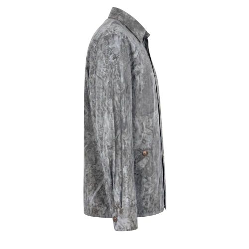 Grey Viscose Men Men's Shirt - Mr&Mrs Italy - Modalova