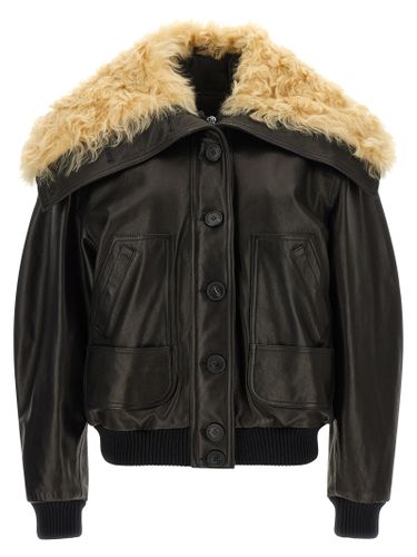 Lamb Leather Leather Women's Jacket - The Attico - Modalova