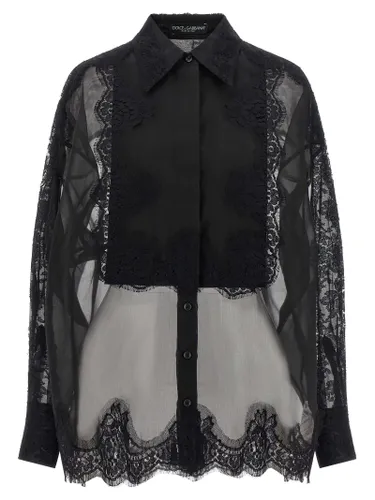 Silk Women's Blouse - Dolce & Gabbana - Modalova