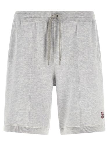 Silk Bermuda Men's Shorts - Brunello Cucinelli - Modalova