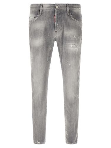 Cotton Tapered Men's Jeans - Dsquared² - Modalova