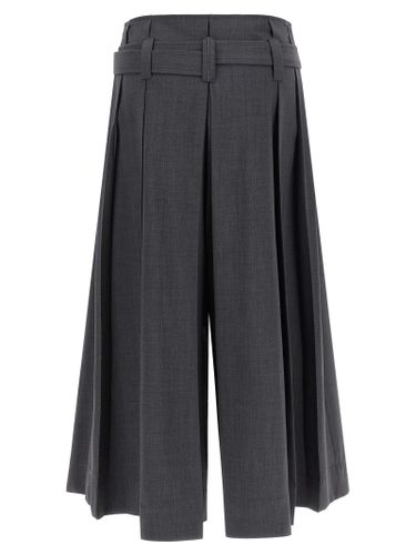 Virgin Wool Bermuda Women's Shorts - Brunello Cucinelli - Modalova