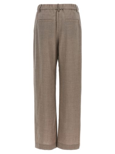 Virgin Wool Casual Women's Pants - Brunello Cucinelli - Modalova