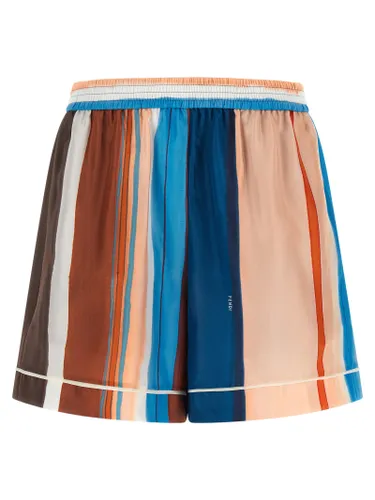 Silk Bermuda Women's Shorts - Fendi - Modalova