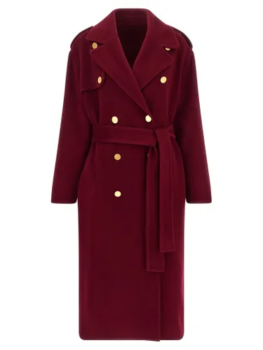 Wool Women's Coat - Alberta Ferretti - Modalova