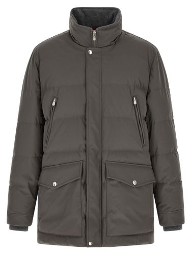Polyamide Men's Parka - Brunello Cucinelli - Modalova