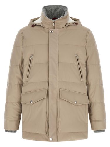 Polyamide Men's Parka - Brunello Cucinelli - Modalova