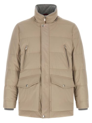 Polyamide Men's Parka - Brunello Cucinelli - Modalova
