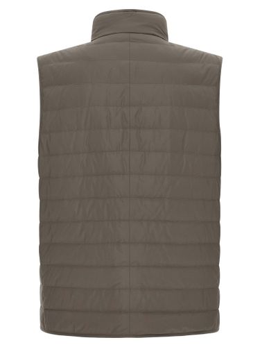 Polyester Sleeveless Men's Jacket - Brunello Cucinelli - Modalova
