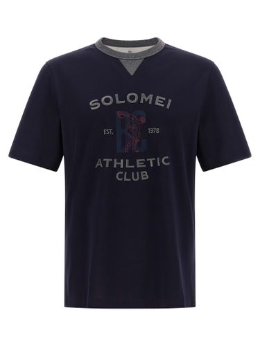 Cotton Men's T-Shirt - Brunello Cucinelli - Modalova