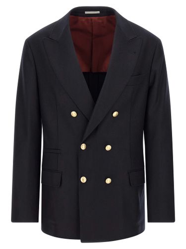 Virgin Wool Men's Blazer - Brunello Cucinelli - Modalova