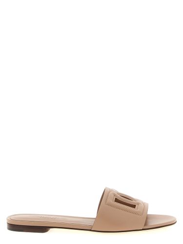 Calfskin Women's Slides - Dolce & Gabbana - Modalova