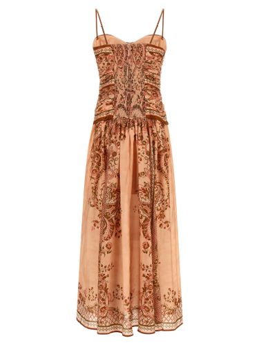 Silk Midi Women's Dress - Zimmermann - Modalova