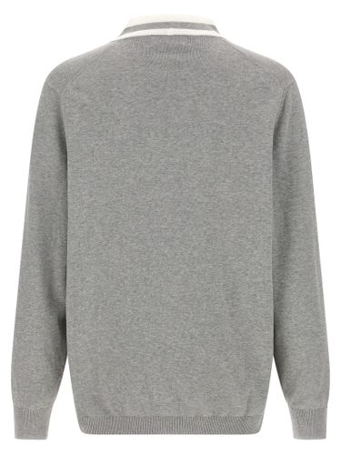 Cotton Men's Cardigan - Brunello Cucinelli - Modalova