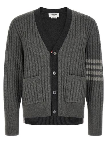 Virgin Wool Men's Cardigan - Thom Browne - Modalova
