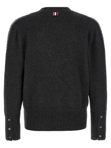 Virgin Wool Men's Cardigan - Thom Browne - Modalova