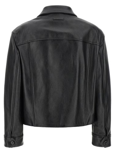 Calfskin Leather Women's Jacket - Marni - Modalova