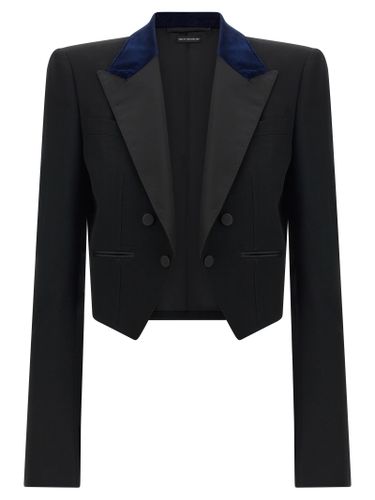 Tom Ford Black Wool Women's Blazer - Tom Ford - Modalova