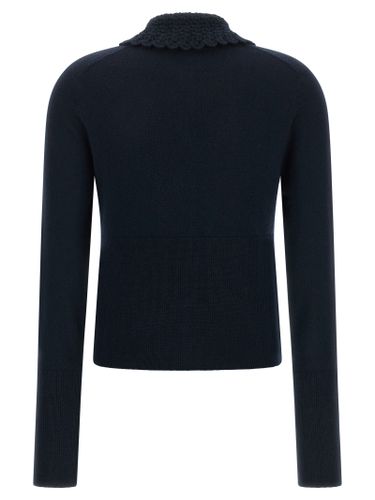 Chloé Blue Wool Women's Cardigan - Chloé - Modalova