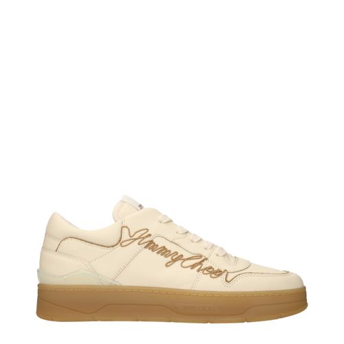 Leather Low Top Men's Sneakers - Jimmy Choo - Modalova