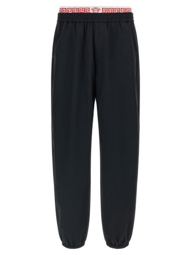 Polyamide Joggers (Workout Men's Pants) - Versace - Modalova