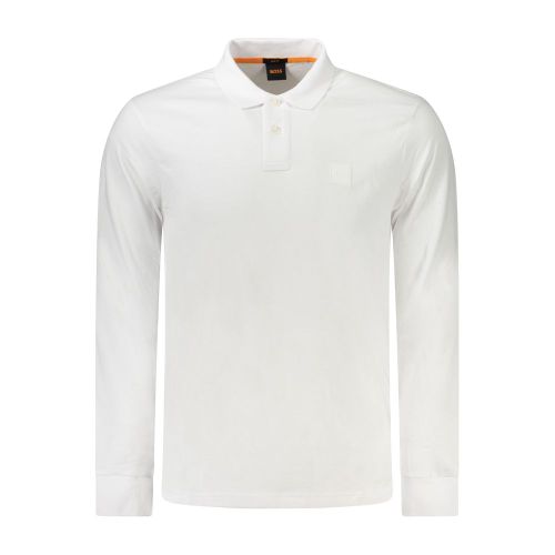Bianco Cotton Men's Men's Polo - Hugo Boss - Modalova