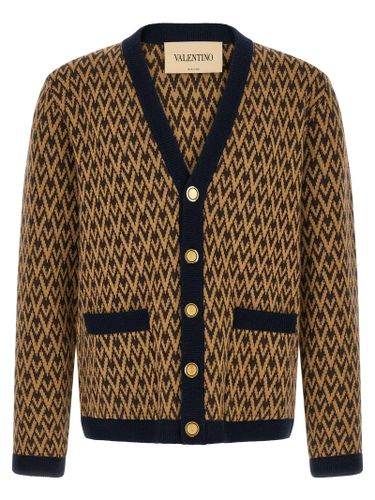 Cashmere Men's Cardigan - Valentino Garavani - Modalova