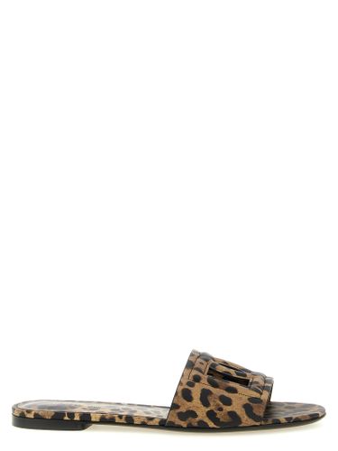 Calfskin Women's Slides - Dolce & Gabbana - Modalova