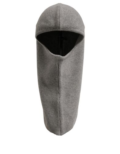 Men Wool Ribbed Knit Balaclava Wrap One Size Men's Hat - Dolce & Gabbana - Modalova