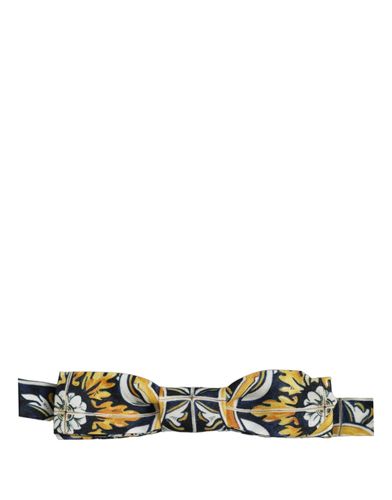 Damask Style Adjustable Neck Papillon Bow Men's Tie - Dolce & Gabbana - Modalova