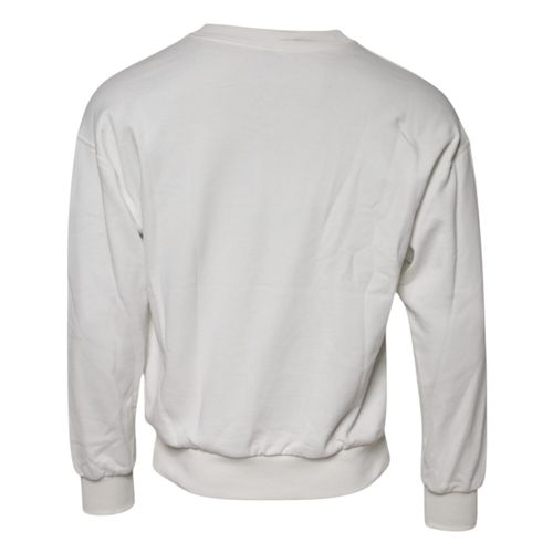 Embossed Logo Cotton Crew Neck Men's Sweater (Pre-Owned) - Dolce & Gabbana - Modalova