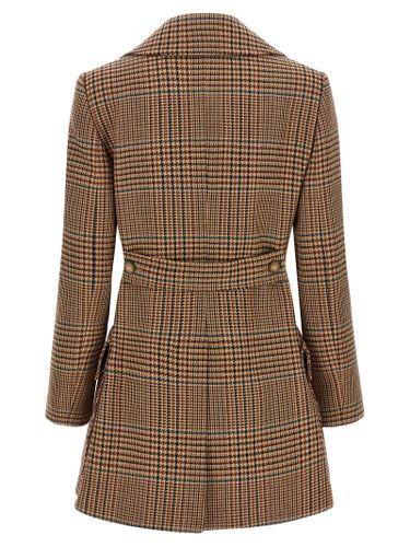 Etro Brown Wool Women's Coat - Etro - Modalova