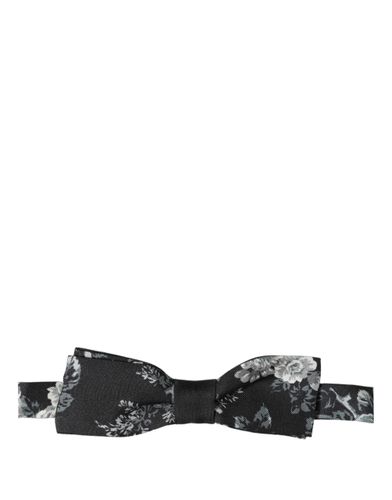 Floral Silk Adjustable Neck Men Papillon Bow Men's Tie - Dolce & Gabbana - Modalova