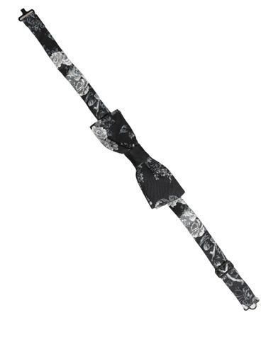 Floral Silk Adjustable Neck Men Papillon Bow Men's Tie - Dolce & Gabbana - Modalova
