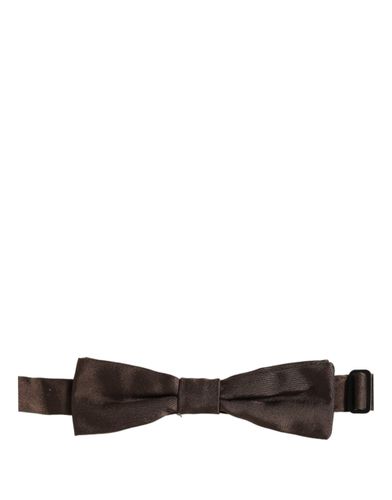 Men 100% Silk Adjustable Neck Papillon Bow Men's Tie - Dolce & Gabbana - Modalova