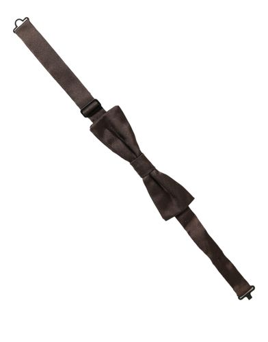 Men 100% Silk Adjustable Neck Papillon Bow Men's Tie - Dolce & Gabbana - Modalova