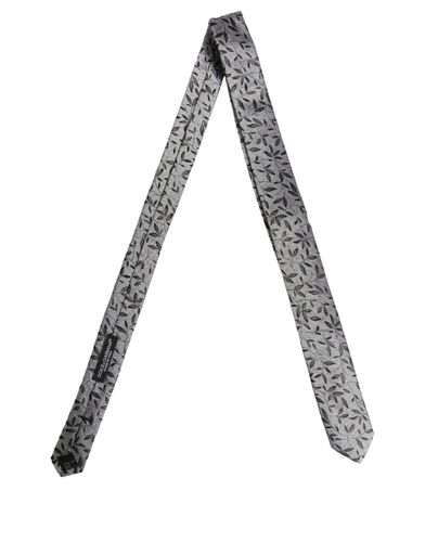 Men Leaf Pattern Silk Adjustable Men'sd NeckMen's Men's Tie - Dolce & Gabbana - Modalova
