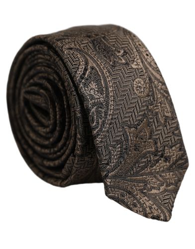 Men Paisley 100% Silk Adjustable Men'sd NeckMen's Men's Tie - Dolce & Gabbana - Modalova