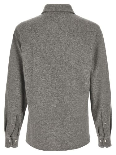 Cashmere Men's Blouse - Brunello Cucinelli - Modalova