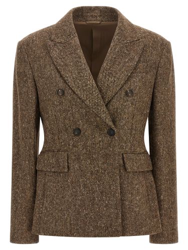 Virgin Wool Women's Blazer - Brunello Cucinelli - Modalova