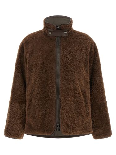 Lamb Leather Biker Women's Jacket - Brunello Cucinelli - Modalova